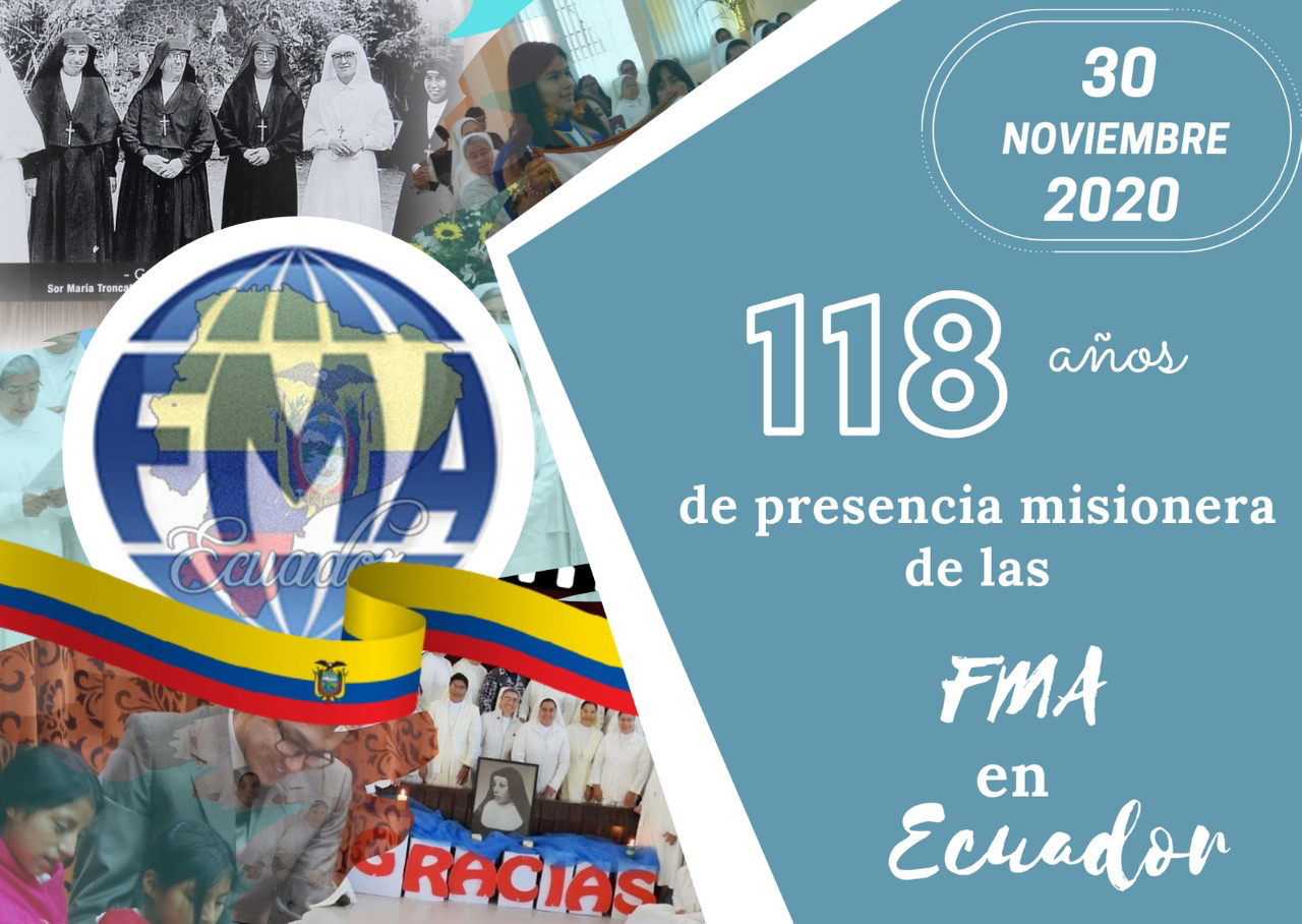 118 años de la llegada de las hijas de María Auxiliadora al Ecuador