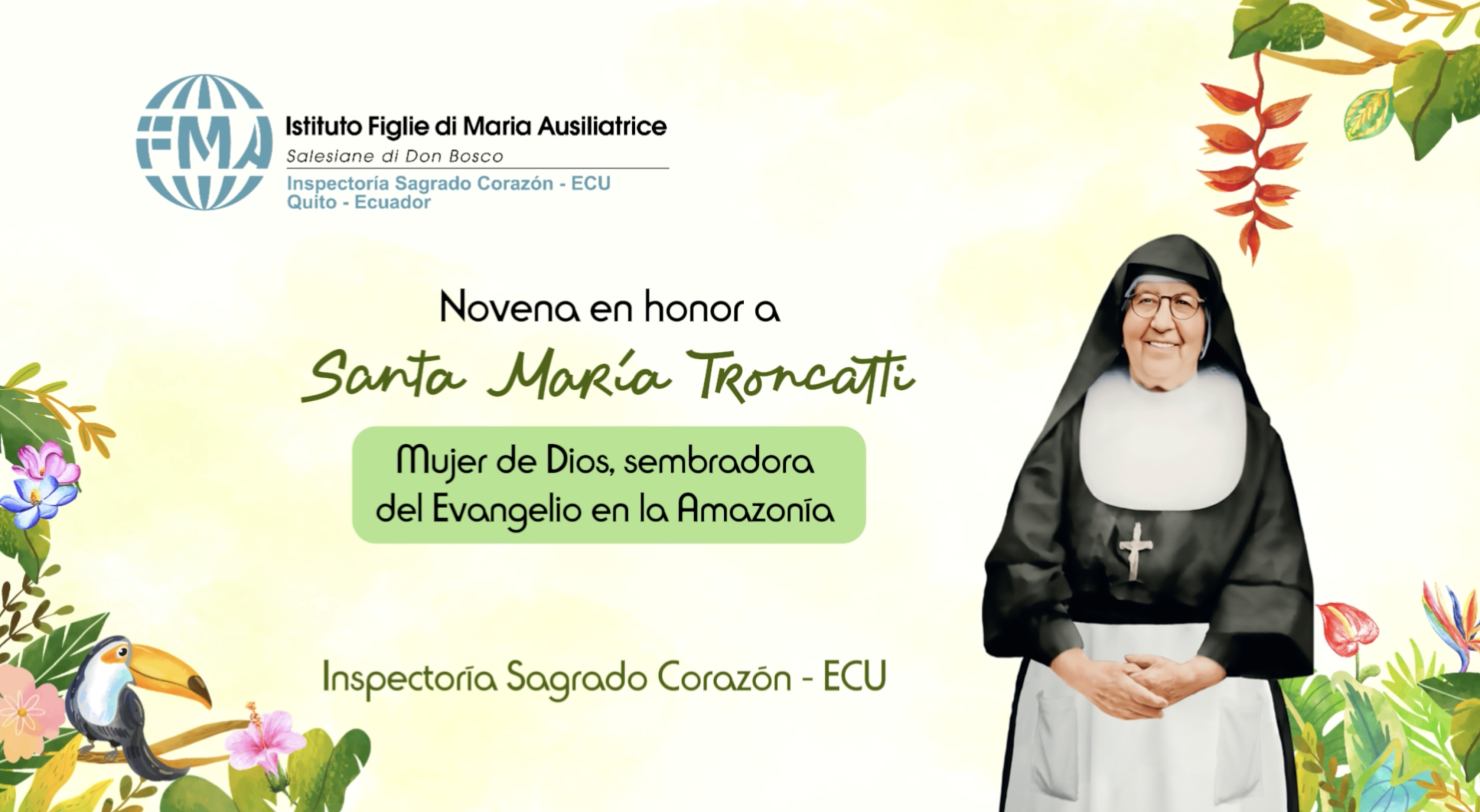 Novena a Santa María Troncatti