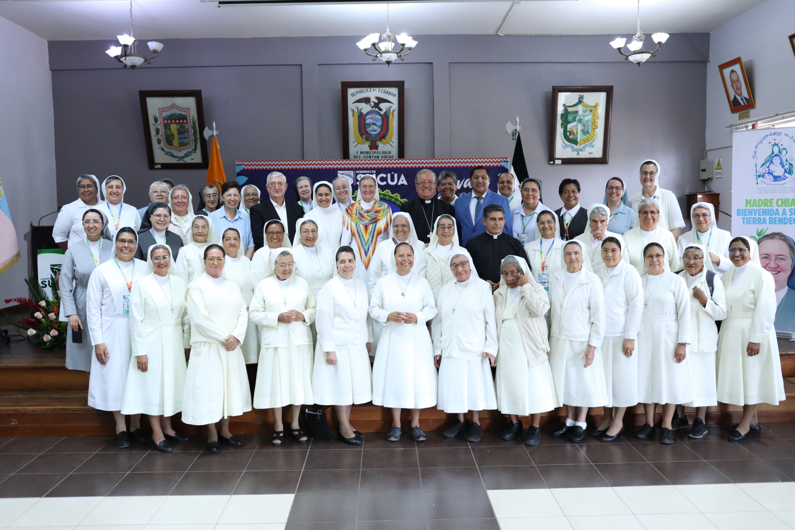 Apertura de la Fiesta Mundial de la Gratitud en Sucúa